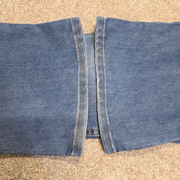 y2k Vintage streetwear grunge authentic  bootcut Levi's Jeans sz 5 buttonfly - Picture 12 of 15